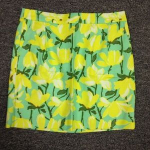 J. Crew Floral Skirt - Size 6